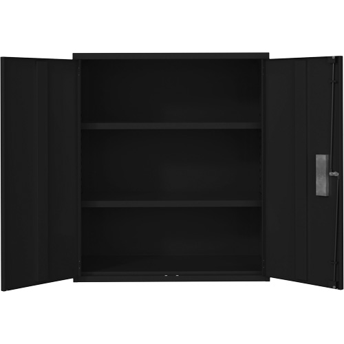 Lo-Boy Storage Cabinet, Steel, 2 Shelves, 42" H x 36" W x 18" D, Black Auto Electric Service Ltd.