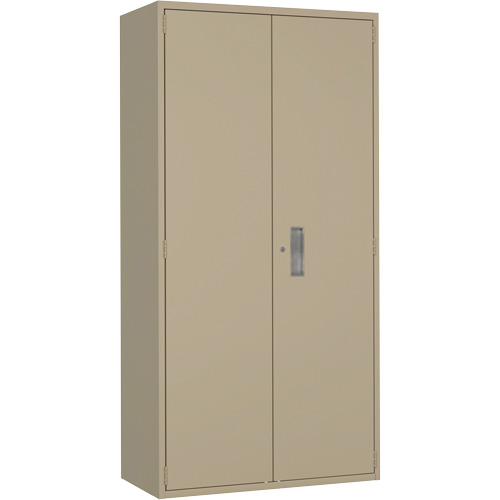 Armoire de rangements combin&eacute;s, Acier, 6 Tablettes, 72" h x 36" la x 18" P, Beige Auto Electric Service Ltd.