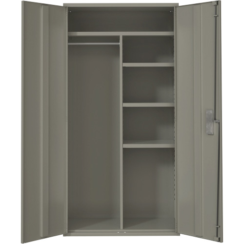 Armoire de rangements combin&eacute;s, Acier, 6 Tablettes, 72" h x 36" la x 18" P, Gris Auto Electric Service Ltd.