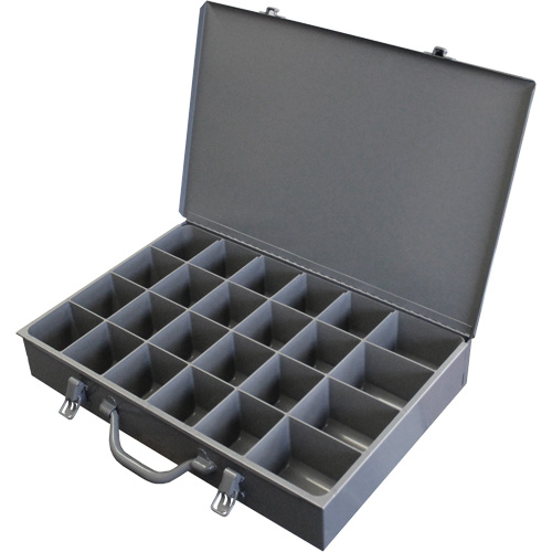 Steel Scoop Compartment Boxes, 17.875" W x 12" D x 3" H, 24 Compartments Auto Electric Service Ltd.