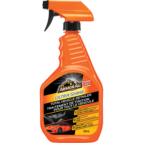 Traitement de finition pour tout le v&eacute;hicule Ultra Shine, 650 ml, Bouteille &agrave; g&acirc;chette Auto Electric Service Ltd.