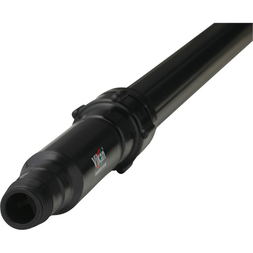 Transport Line Handle, Aluminum/Polypropylene, Telescopic, Euro Threaded Tip, 1-1/4" Diameter, 63" - 109" Length Auto Electric Service Ltd.