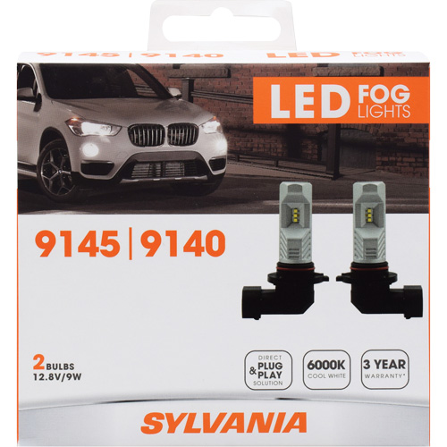 9145 Fog Light Bulb, LED, 65 W, White Auto Electric Service Ltd.