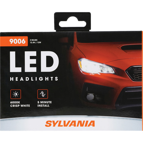 9006 Headlight Bulb, LED, 13.2 W/17 W, White Auto Electric Service Ltd.