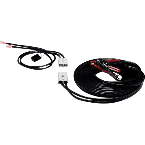 Pinces robustes enti&egrave;rement isol&eacute;es avec adaptateurs de borne lat&eacute;rale, 4 AWG, 500 A, C&acirc;ble 25' Auto Electric Service Ltd.