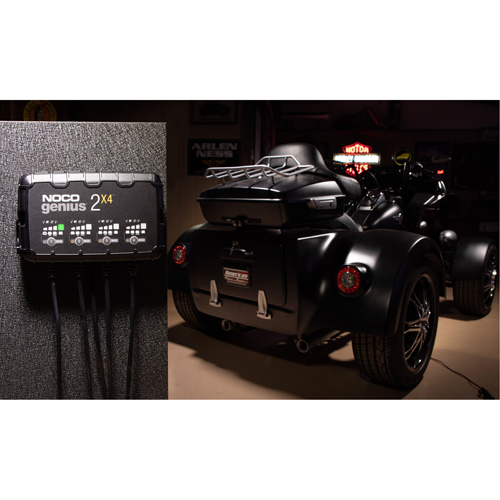 Chargeur de batterie 4 sorties de 8 A Genius 2X4 Auto Electric Service Ltd.