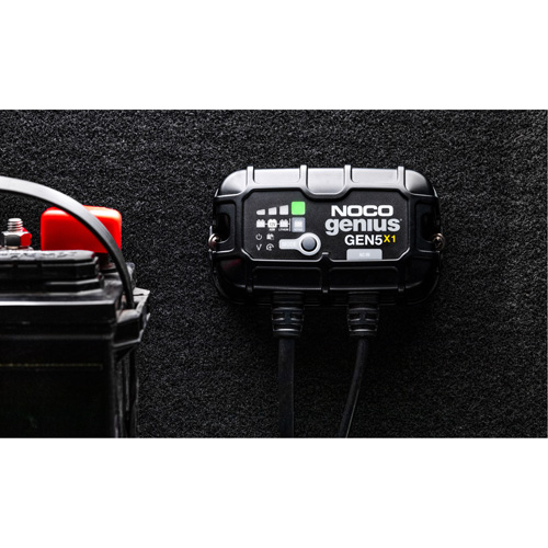 Chargeur de batterie embarqu&eacute; &agrave; 1 sortie de 5 amp&egrave;res Gen5X1 Genius Auto Electric Service Ltd.