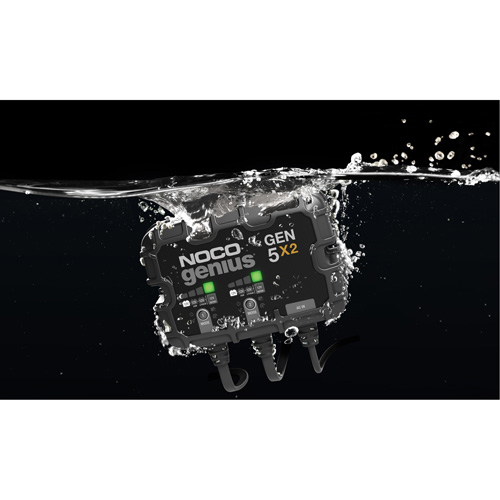 Chargeur de batterie embarqu&eacute; &agrave; 2 sorties de 10 amp&egrave;res Gen5X2 Genius Auto Electric Service Ltd.
