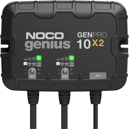 Genius&reg; GenPro10X2 2-Bank, 20-Amp On-Board Battery Charger Auto Electric Service Ltd.