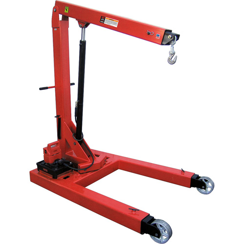 Electro Hydraulic Floor Crane, 6613.87 lbs. (3 tons) Capacity Auto Electric Service Ltd.