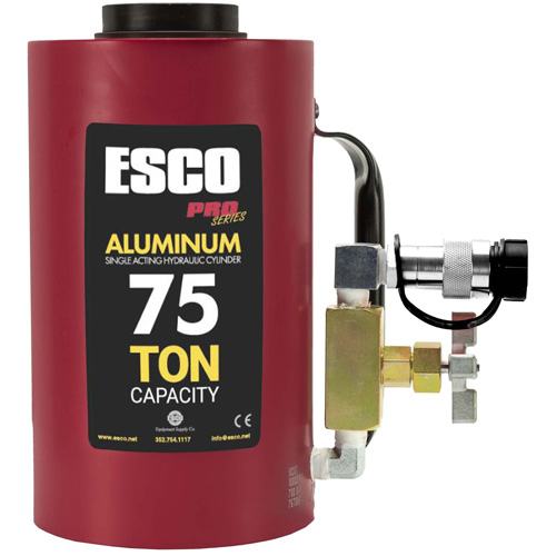 Heavy-Duty Hydraulic Cylinder, 6" Stroke, 75 Ton(s) Capacity, 10000 PSI Auto Electric Service Ltd.