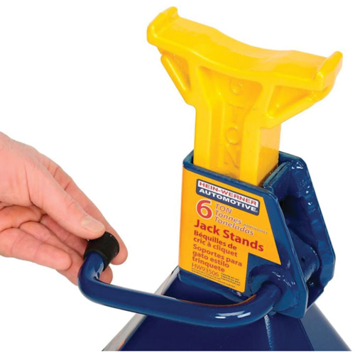 Jack Stand, Locking Handle/Ratchet, 6 tons Capacity, 25-1/4" H Auto Electric Service Ltd.