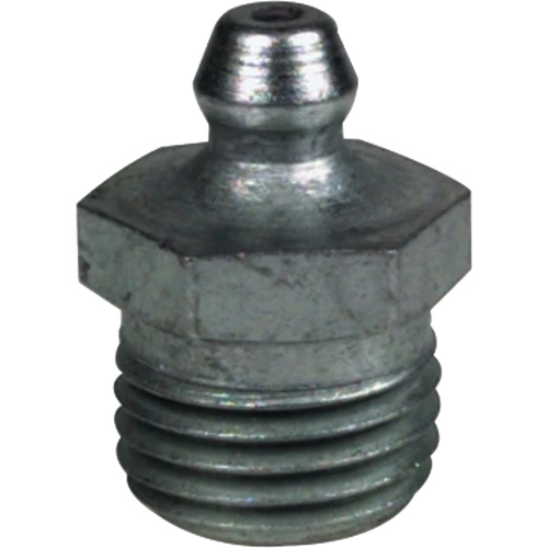 Straight Extra-Short Grease Fitting, Steel, 0.25 NPT Thread Auto Electric Service Ltd.