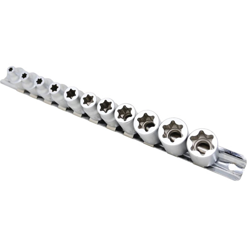 Flat-Cut E-"Star" Socket Set, 11 Pieces, 3/8" Drive Size Auto Electric Service Ltd.