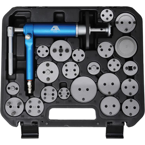 Ensemble d'outils pneumatiques pour le remontage des &eacute;triers de frein Auto Electric Service Ltd.