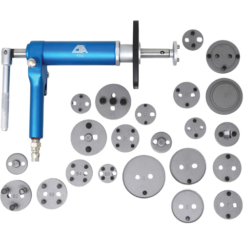 Ensemble d'outils pneumatiques pour le remontage des &eacute;triers de frein Auto Electric Service Ltd.