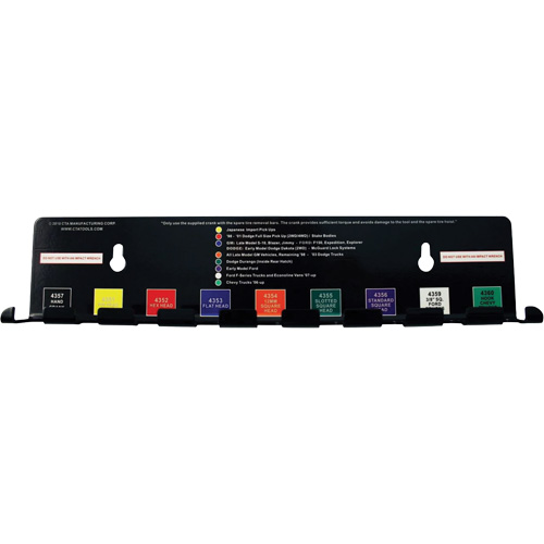 Ensemble d'outils pour roue de secours 10 mcx Auto Electric Service Ltd.