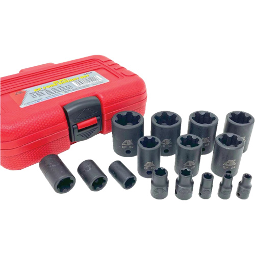 EP "Star" Plus Socket Set, 15 Pieces, 1/2"/1/4"/3/8" Drive Size Auto Electric Service Ltd.