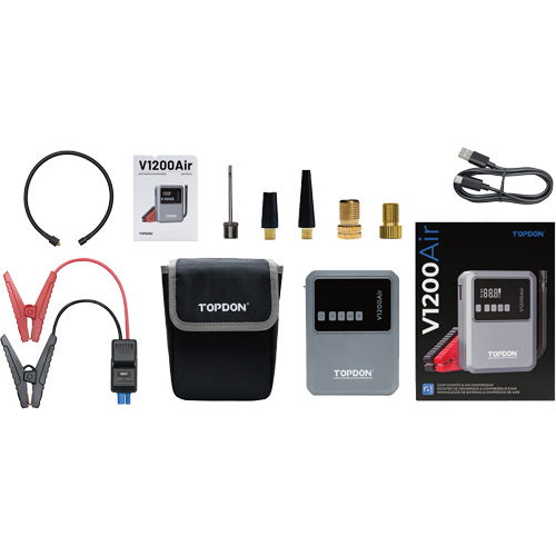 V1200Air 2-in-1 1200 Peak Amp Jump Starter & Tire Inflator Auto Electric Service Ltd.