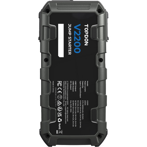 Survolteur, banque d'alimentation et lampe de poche V2200 Auto Electric Service Ltd.