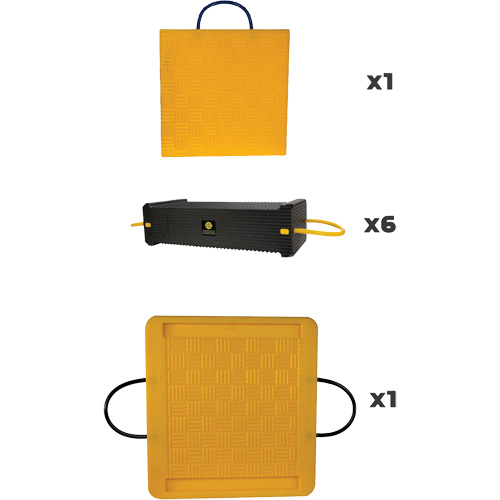 8-Piece CribLok Composite Cribbing System Kit Auto Electric Service Ltd.