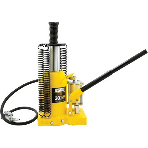 Pro Series  Bottle Jack, 30 tons, Air Hydraulic, 20" Raised Height Auto Electric Service Ltd.