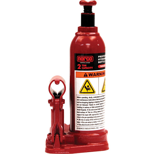 Professional Hydraulic Bottle Jack, 2 Ton(s), 14-1/2" Raised Height Auto Electric Service Ltd.