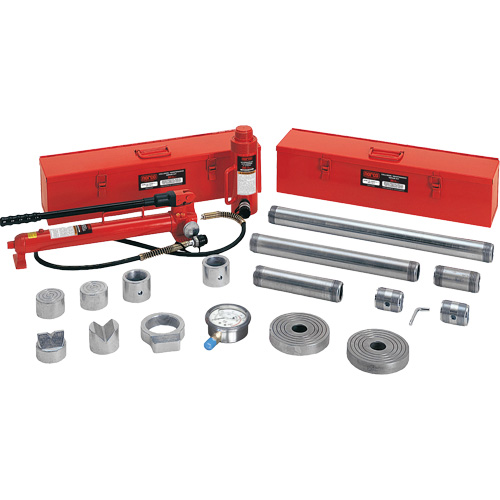 20-Ton Capacity Collision/Maintenance Repair Kit with Forged Adapters Auto Electric Service Ltd.