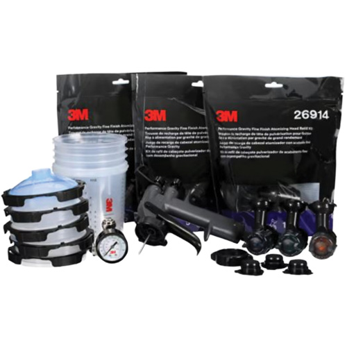 Performance Fine Finish Spray Gun System with PPS Cups, 13 CFM, 29 PSI Auto Electric Service Ltd.
