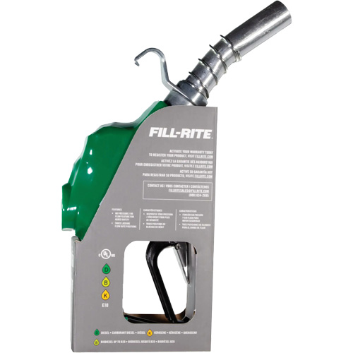 Pistolet de distribution automatique vert pour diesel Auto Electric Service Ltd.