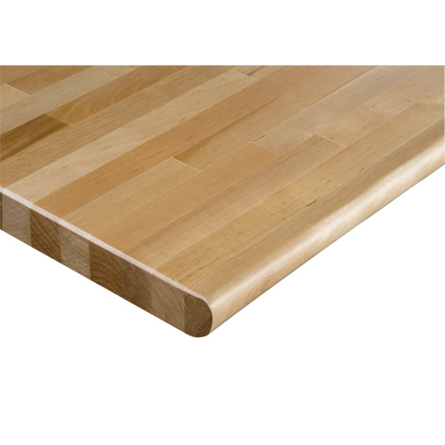 Hardwood Workbench Top, 60" W x 30" D, Bullnose Edge, 1-1/4" Thick Auto Electric Service Ltd.