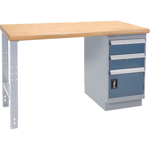 &eacute;tabli industriel, Porte a/combinaison de tiroirs, Cap 1000 lb, 30" la x 72" p, 34" h Auto Electric Service Ltd.