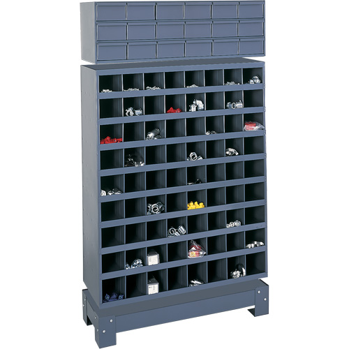 Modular Small Parts Storage Unit, Steel, 18 Drawers, 33-3/4" x 12-1/4" x 58-5/8", Grey Auto Electric Service Ltd.