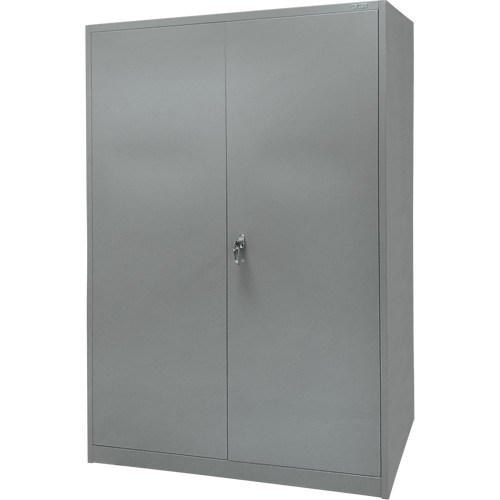 Storage Cabinet, Steel, 4 Shelves, 78" H x 48" W x 24" D, Grey Auto Electric Service Ltd.