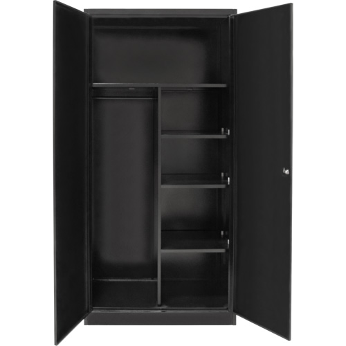 Armoire de rangement combin&eacute;e, 36" la x 18" p x 72" h, Noir Auto Electric Service Ltd.