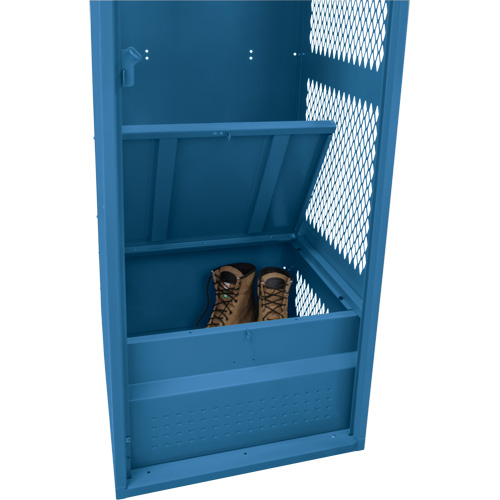 Gear Locker, Steel, 24" W x 24" D x 72" H, Dark Blue Auto Electric Service Ltd.