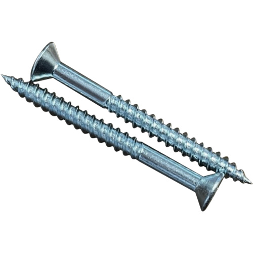 Flat SOC Wood Screws, #10 x 2" L, Zinc Plated Auto Electric Service Ltd.