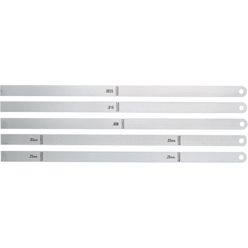 Thickness Gauges or "Feeler" Stock Auto Electric Service Ltd.