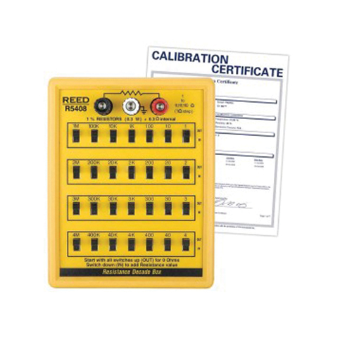 Resistance Decade Box with Calibration Certificate Auto Electric Service Ltd.