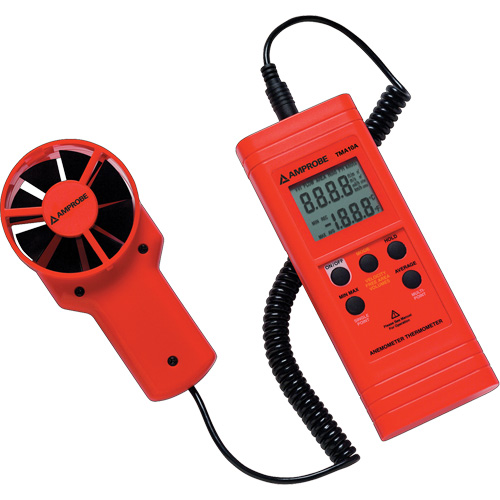 TMA10A Anemometer Thermometer, Not Data Logging, 0.4 - 25 m/sec Air Velocity Range Auto Electric Service Ltd.