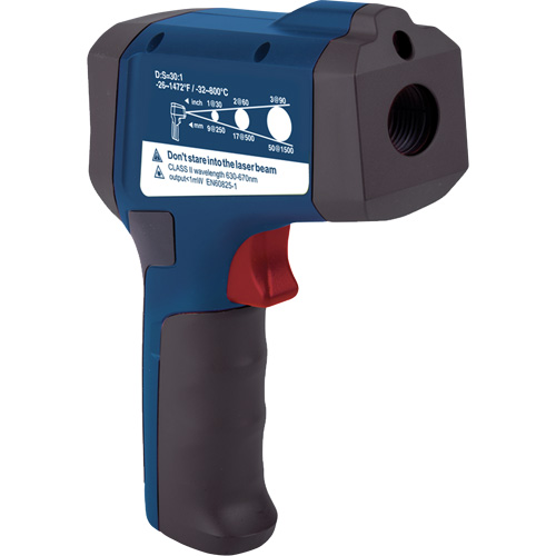 Thermom&egrave;tre &agrave; infrarouge professionnel, -26 - 1472° F ( -32 - 800° C ), 30:1, &eacute;missivit&eacute; Ajustable Auto Electric Service Ltd.