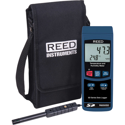 Thermo-hygrom&egrave;tre avec enregistreur de donn&eacute;es, 5% - 95% HR, 32° - 122° F (0° - 50°C) Auto Electric Service Ltd.