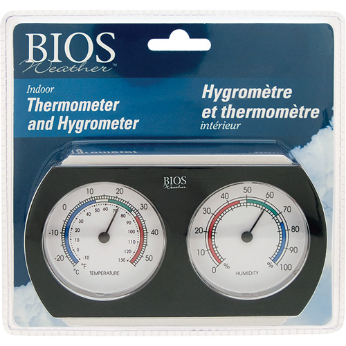Indoor Thermometer/Hygrometer, 10°- 130° F ( -25° - 55° C ) Auto Electric Service Ltd.