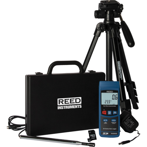 Hot Wire Thermo-Anemometer Kit, Data Logging, 0.4 - 30 m/sec Air Velocity Range Auto Electric Service Ltd.