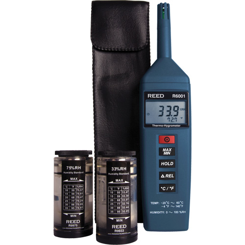 N&eacute;cessaire de thermo-hygrom&egrave;tre, 0,0% - 100% RH, -4°- 140° F (-20° - 60° C) Auto Electric Service Ltd.