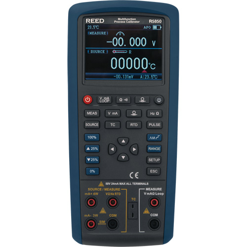 Multifunction Process Calibrator, Without Data Logging, Portable, 5 Processes Auto Electric Service Ltd.