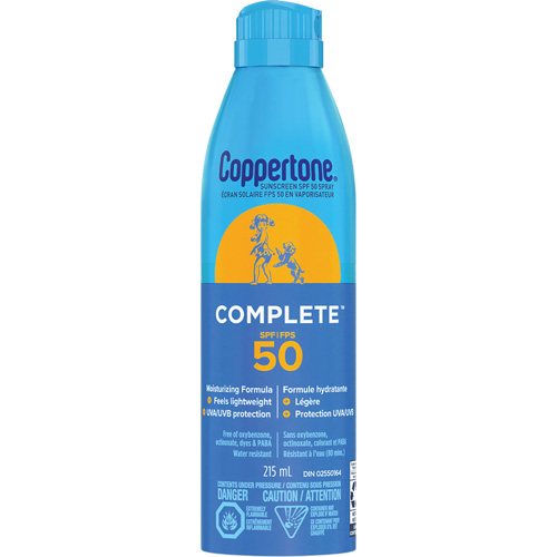 Sport&reg; Water Resistant Sunscreen, SPF 50, Aerosol Auto Electric Service Ltd.