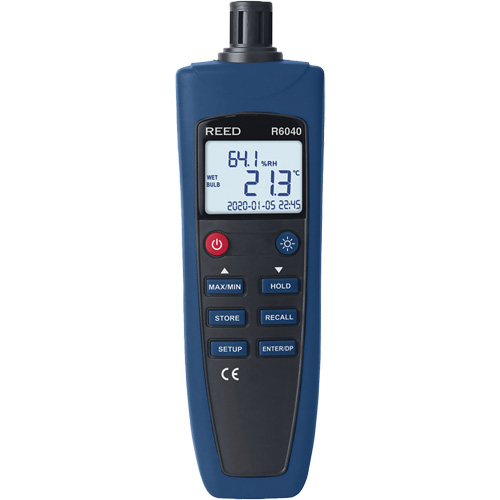 Psychrometer/Thermo-Hygrometer, 0% - 99.9% RH, -4°- 158° F ( -20° - 70° C ) Auto Electric Service Ltd.