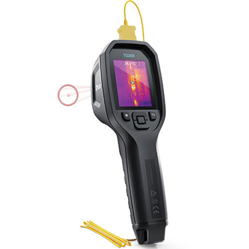 Cam&eacute;ra d'imagerie thermique IR 24:1 avec laser Bullseye et thermocouple de type K, 160 x 120 pixels, -10° - 45°C (14° - 113°F), 70 mK Auto Electric Service Ltd.