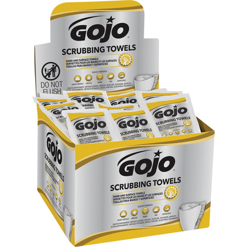 Scrubbing Towels, 80 Wipes, 12-1/4" x 10-1/2" Auto Electric Service Ltd.